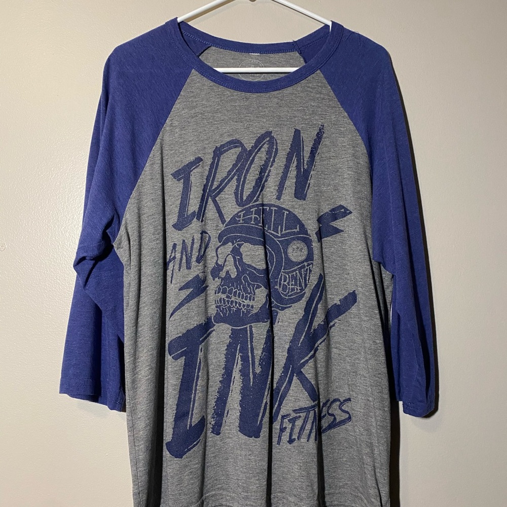 Iron and Ink Fitness 3/4 Raglan Tee